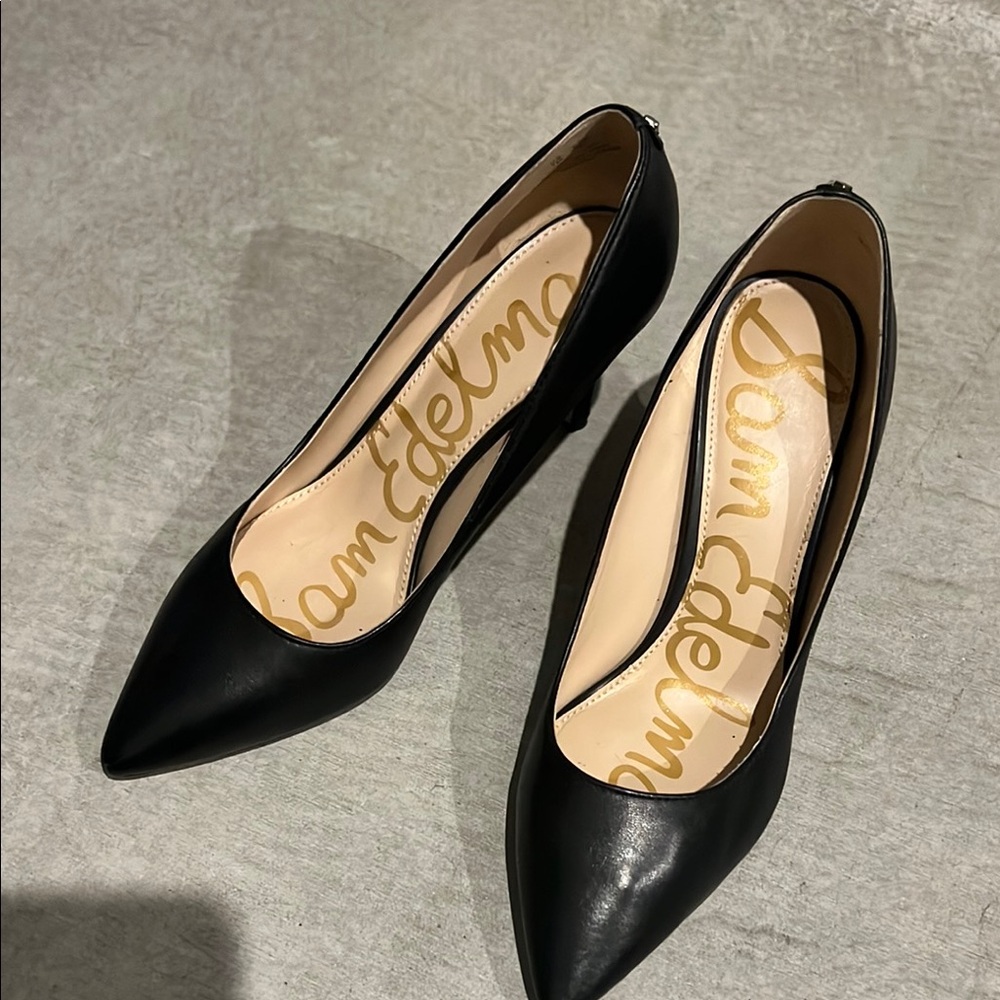 Sam Edelman Black Heels